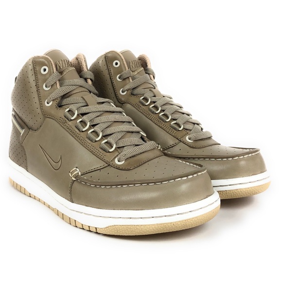 Nike Mad Jibe Mid Khaki Retro Shoes 371183-200 - Picture 2 of 8